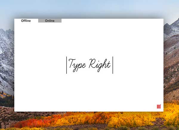 Type Right Mac