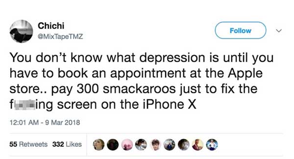 apple store problemes clients magasins