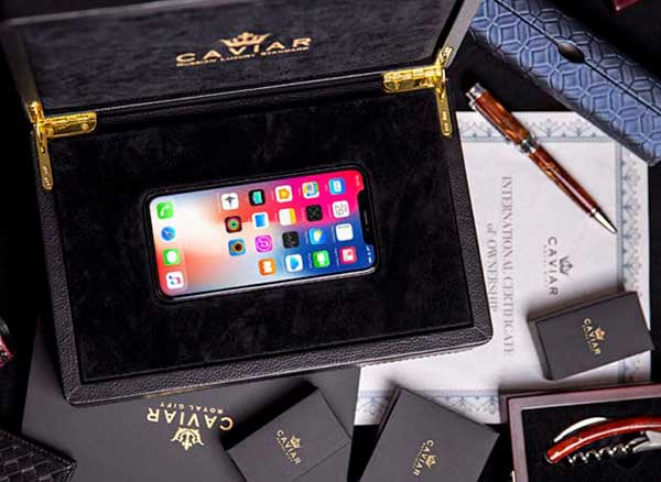 iphone x or edition vladimir poutine or 24 carats
