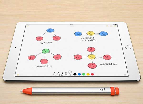 logitech crayon stylet ipad pro 6