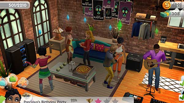 Jeu The Sims iPhone iPad
