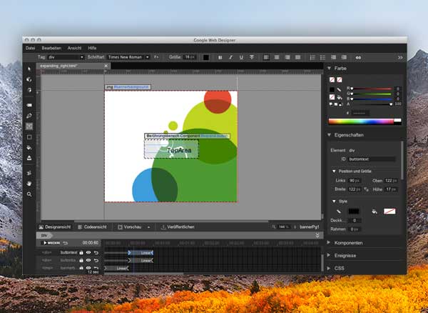 Google Web Designer Mac