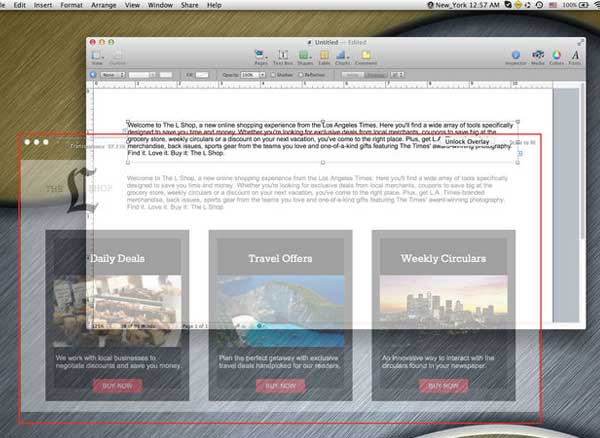 Overlay Mac
