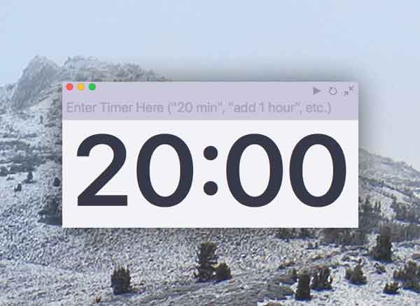 Super Easy Timer Mac