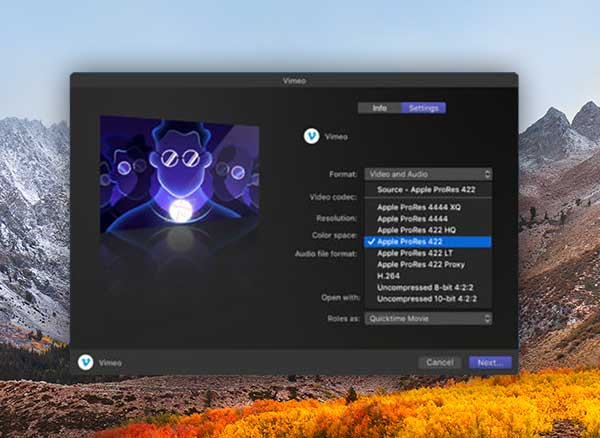 Vimeo Mac