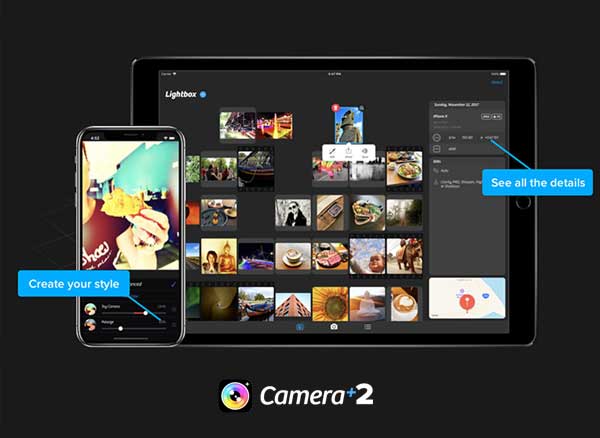 Camera + 2 iPhone iPad