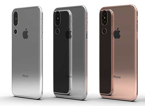 concept iphone x 3 capteurs photo dbs designing