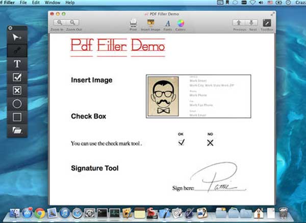 PDF Form Filler Mac