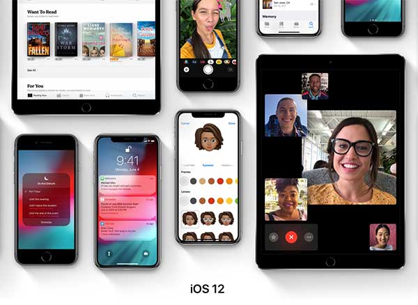ios 12 nouveautes liste compatibles iphone ipad app mesure