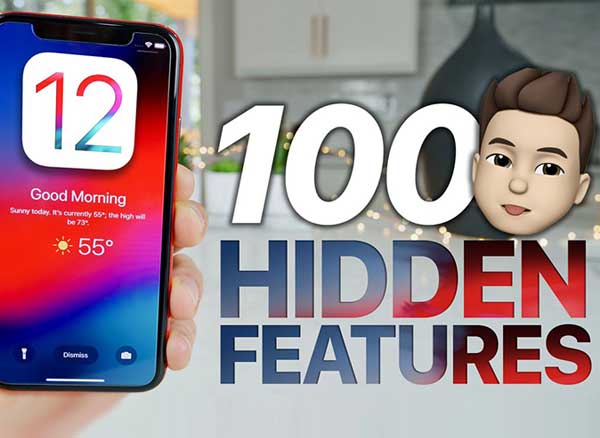 nouveautes ios12 fonctions cachees iphone ipad video