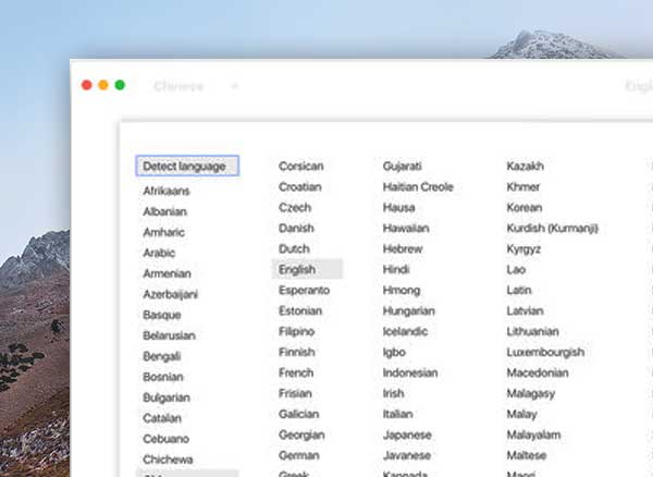 Translator & Dictionary Mac