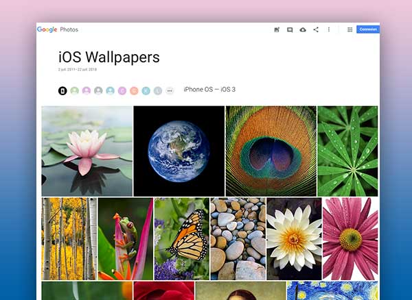 fonds ecran wallpapers ios mac os anciens nouveaux