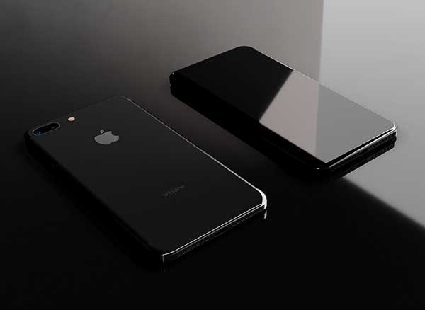 iphone concept sans encoches solaire fil x 9 plus