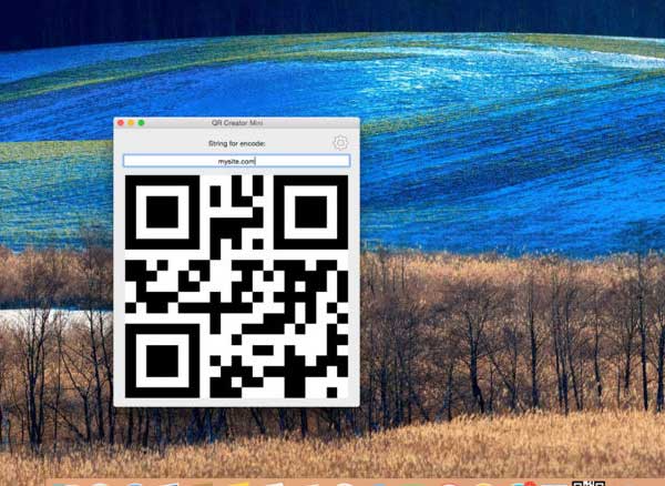 qr creator mini macos mac