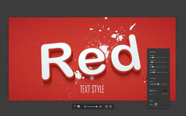 belight software text design letters macos mac