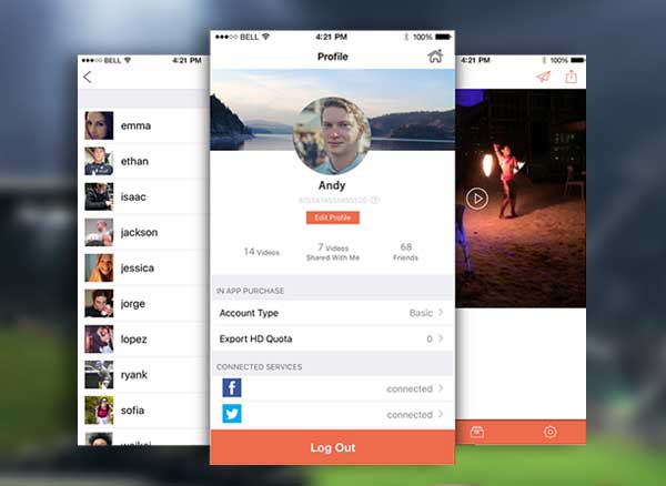 action automatic video editor iphone ipad