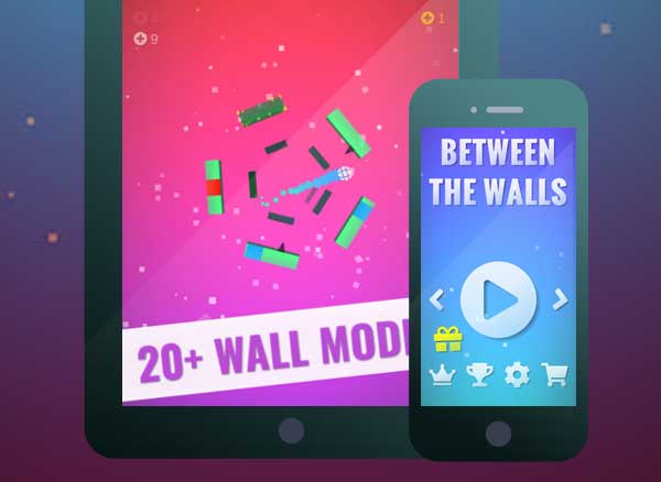 Jeu Between The Walls iPhone iPad