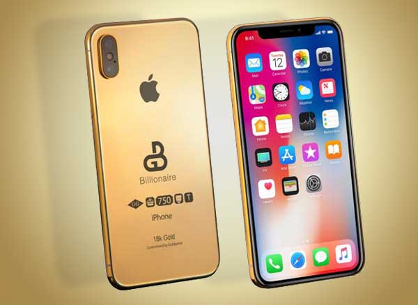iphone xs billionaire solid gold edition 2018