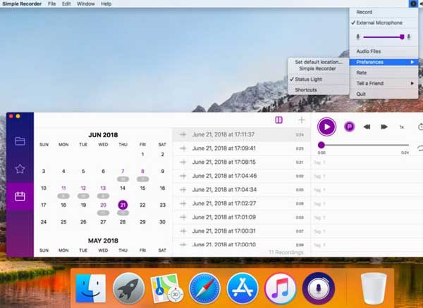 Simple Voice Recorder & Player Mac