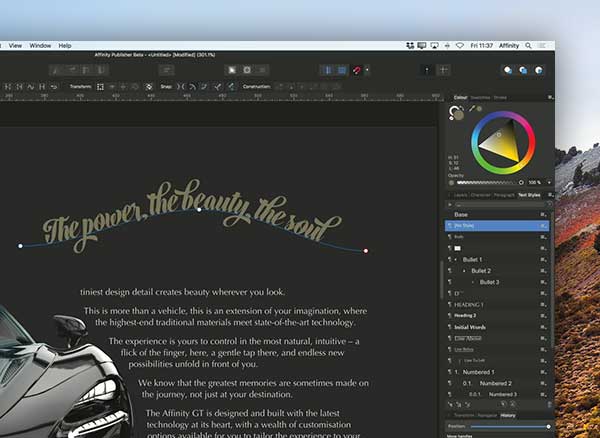 Affinity Publisher Mac