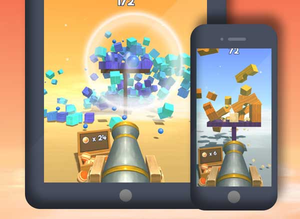 Jeu Knock Balls iPhone iPad