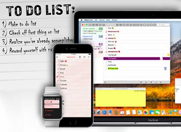 Make a List Mac iPhone iPad
