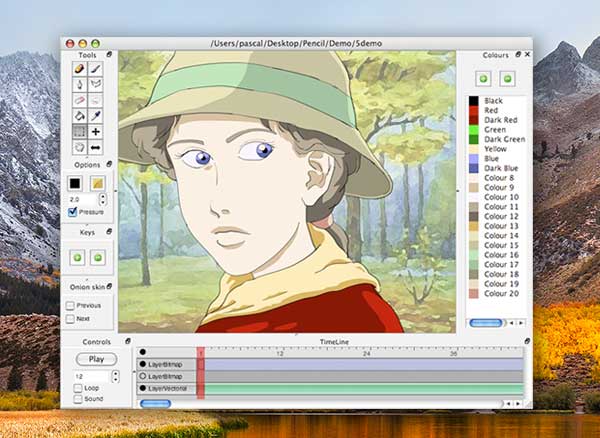 Pencil2D Animation Mac PC - Création de Dessins Animés 2D (gratuit) -  