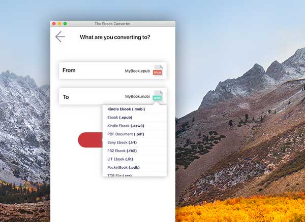The Ebook Converter Mac