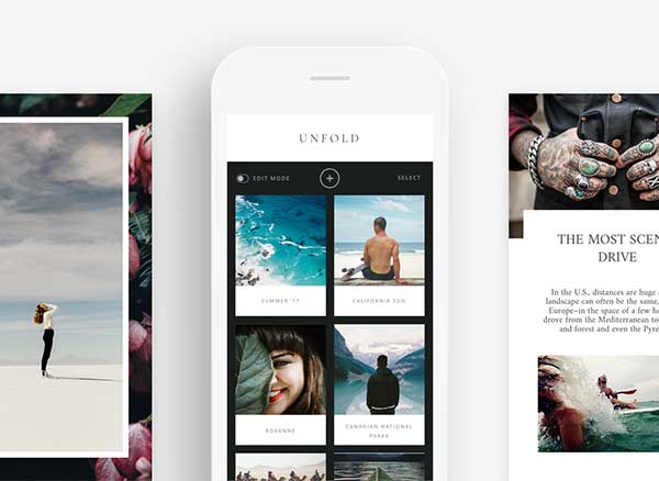 Unfold iPhone