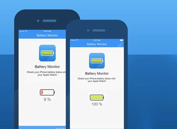 battery monitor iphone apple watch