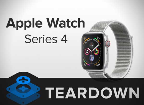 ifixit demontage montre apple watch serie 4