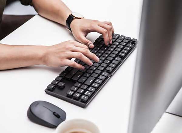 Keychron clavier sans fil ultra fin