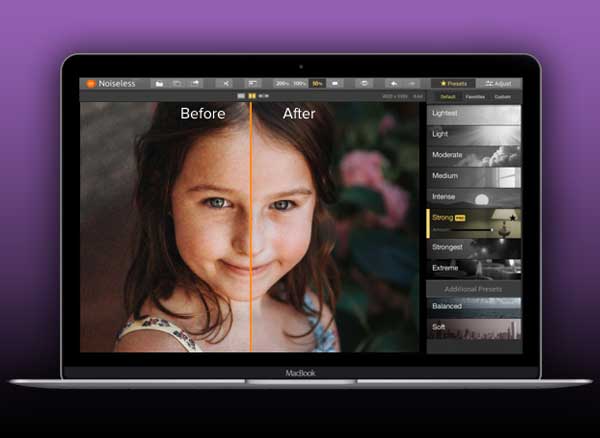 noiseless macos mac supprimer bruits photo gratuit