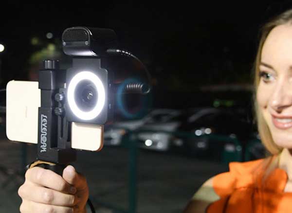 smartcine video photo stabilisateur multifonctions iphone