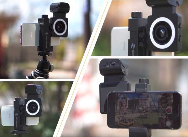 smartcine video photo stabilisateur multifonctions iphone
