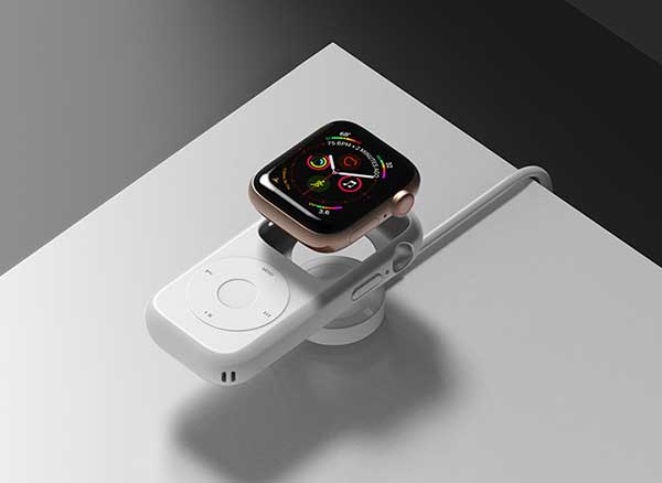 pod case montre apple watch series concept