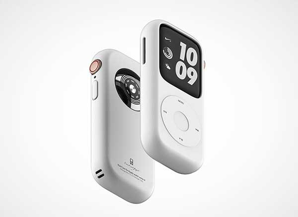 pod case montre apple watch series concept