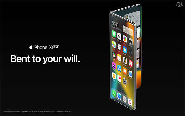 antonio de rosa concept iphone x pliable fold