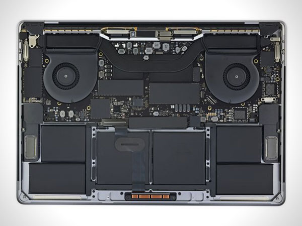 demontage macbook pro 2019