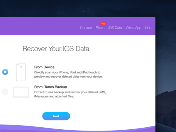 iPhone Message Recovery Mac