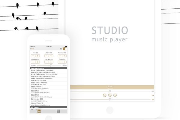 Studio Music Player DX iPhone - Lecteur Audio + Égaliseur Pro (gratuit) studio music player dx iphone ipad 01 600x400 - Studio Music Player DX iPhone - Lecteur Audio + Égaliseur Pro (gratuit)