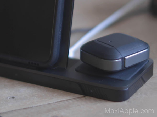 defense duo station chargeur vertical iphone airpods 02 - Defense Duo iPhone, 1er chargeur Vertical sans fil (video)