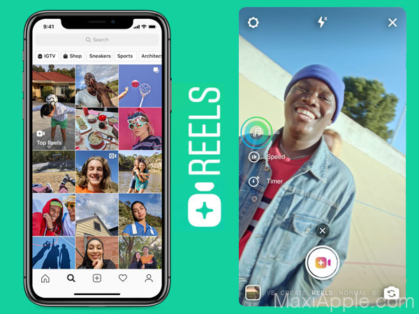 instagram reels iphone android copie tiktok clone 02 - Instagram Reels iPhone - L'Alternative à TikTok est Dispo (gratuit)