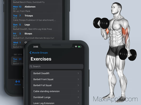 fwe fitadvisor fitness workouts iphone ipad 01 - FWE iPhone iPad - Exercices de Fitness et de Musculation