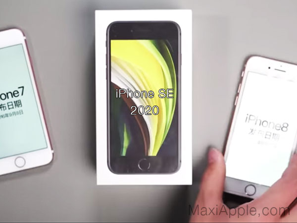iphone se 2020 iphone 8 demontage video 1 - Demontage et Comparatif de l'iPhone SE 2020 (video)