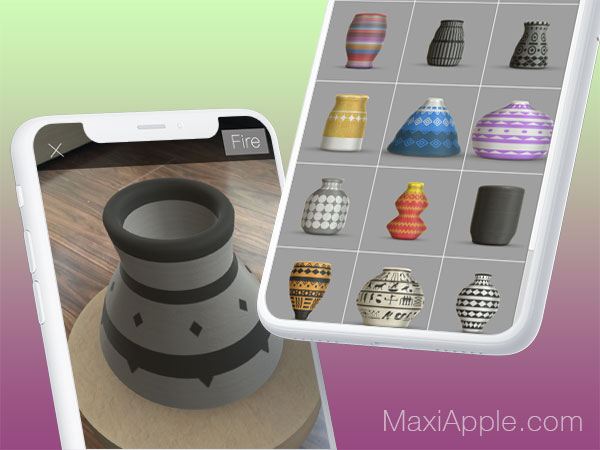 pottery ar app iphone ipad ios 1 - Pottery AR iPhone - Apprendre la Poterie en Réalité Augmentée (gratuit)