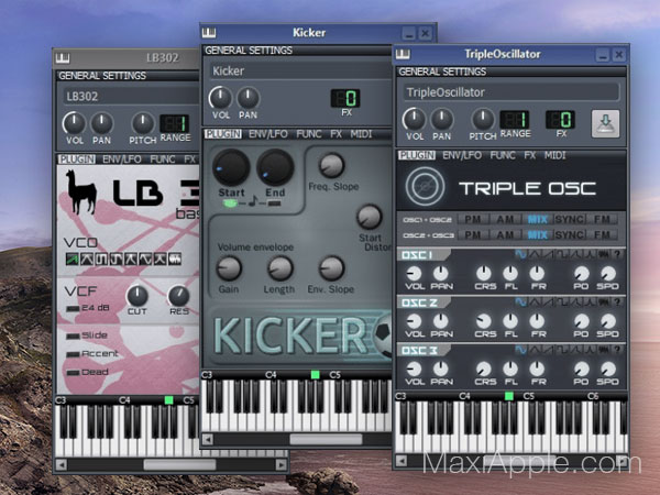 LMMS alias Linux Multi Media Studio pour Mac