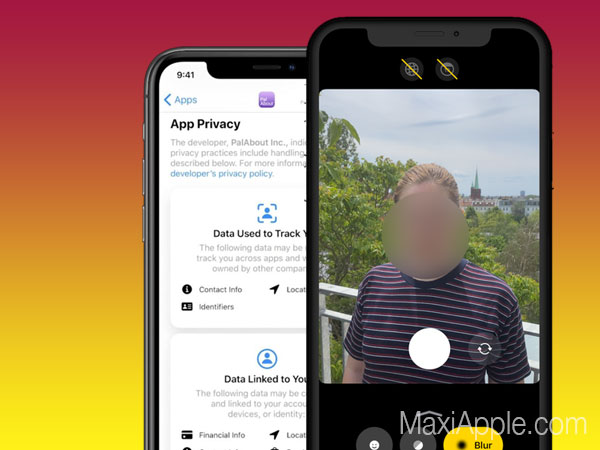 Anonymous Camera pour iPhone et iPad