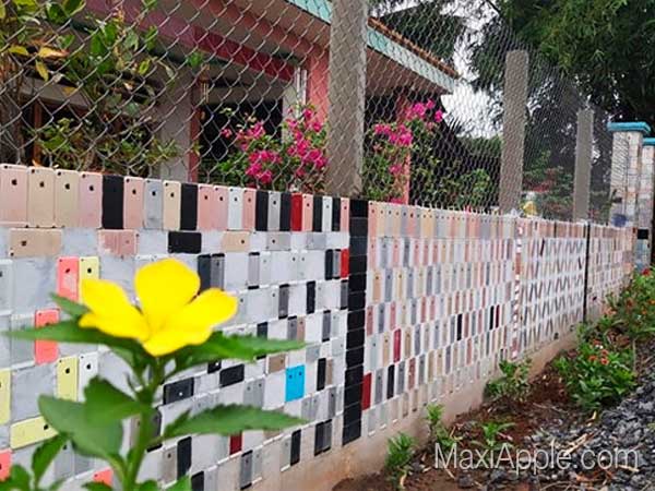 Insolite Mur d'iPhone au Vietnam