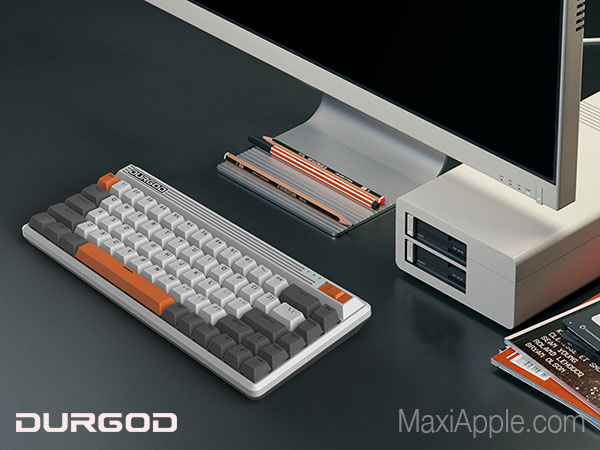 Durgod Fusion, Clavier rétro mécanique pour Mac, PC, iOS et Android